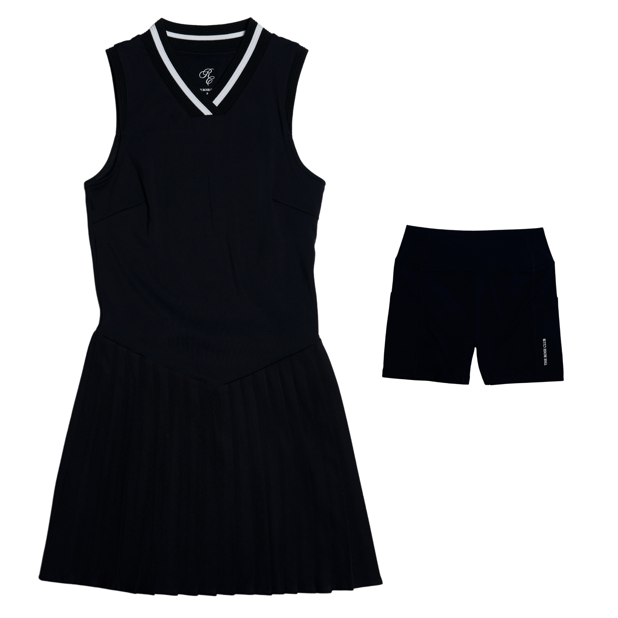 Florence V-Waist Pleated Dress
