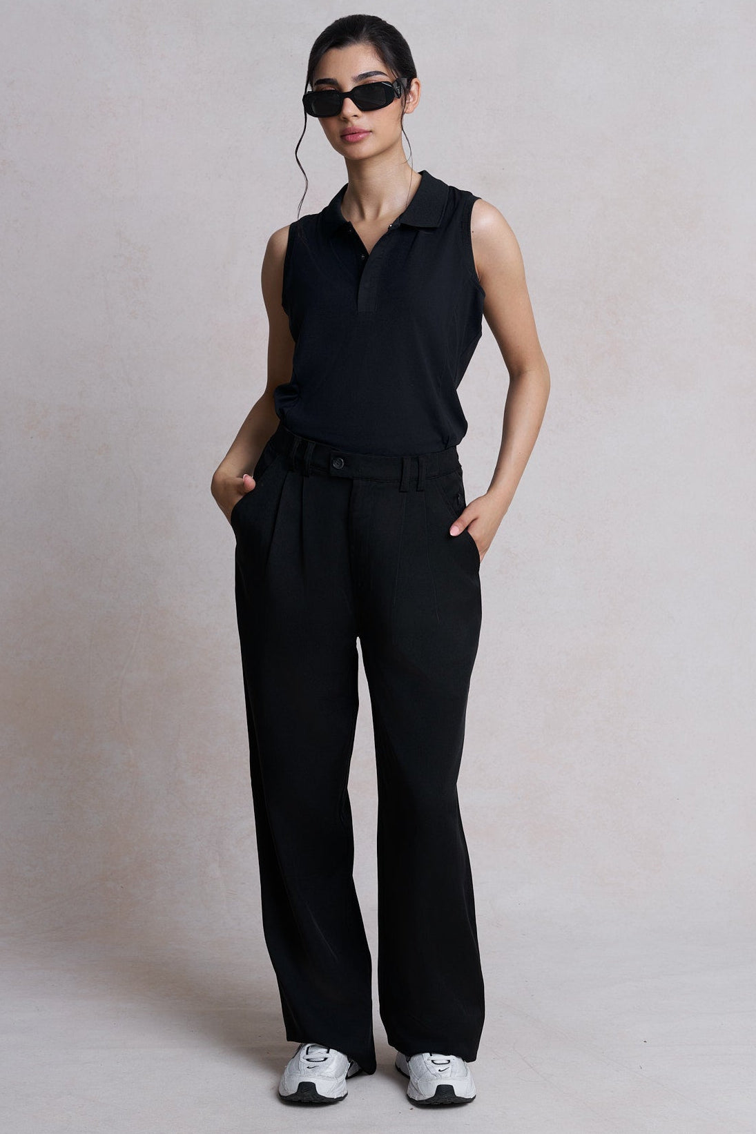 May Sleeveless Polo